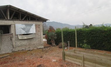 ¡¡¡BUEN SITIO SE VENDE!!! CON CASA SIN TERMINO DE CONSTRUCCIÓN
