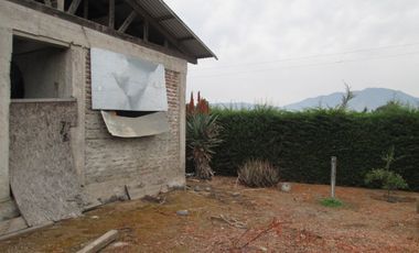 ¡¡¡BUEN SITIO SE VENDE!!! CON CASA SIN TERMINO DE CONSTRUCCIÓN