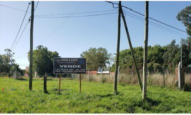 VENTA DE LOTE SOBRE ESQUINA 233m2 SANTA CLARA DEL MAR
