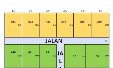 Rumah 1 lantai masuk motor di jagakarsa
