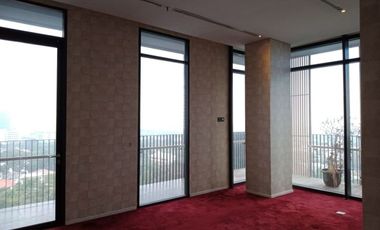 For Rent 3BR Apartment with Wide Balcony and City View at Senopati Suites