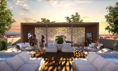 Departamento en Venta en Mérida, Infiniti, Monterreal (Mod: B1, B3, B4 y B6)