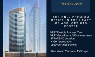 Offices of the Galleon for sale in Ortigas Center