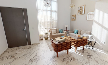 Casa en Residencial con casa club y alberca