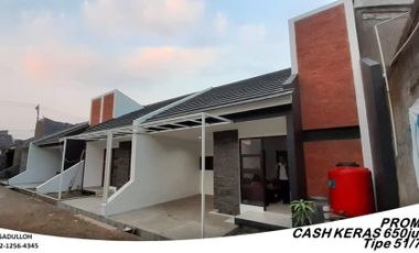 Rumah Siap Huni di Gedebage Kota Bandung dekat Antapani Arcamanik Cash 650 juta