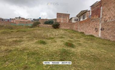 lote en venta en paraiso. Cod V5660