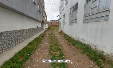 lote en venta en paraiso. Cod V5660