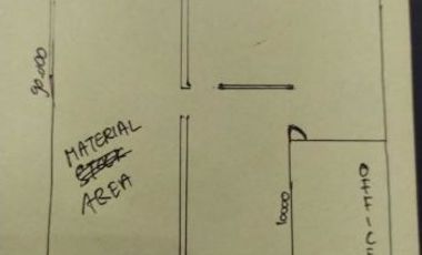 GUDANG TROPODO, STRATEGIS, Hadap Selatan, Row Jalan 4 meter