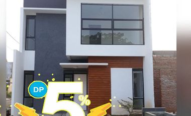 Rumah di Cileungsi hijau 30 Menit ke lokasi Stasiun LRT Cibubur