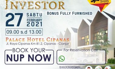 Cluster cantik Konsep Smarthome Ala Villa Sejuk di Cugenang Cipanas