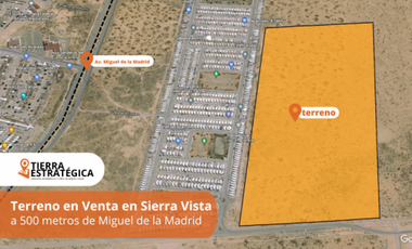 Terreno industrial en venta al Sur Oriente de Ciudad Juarez