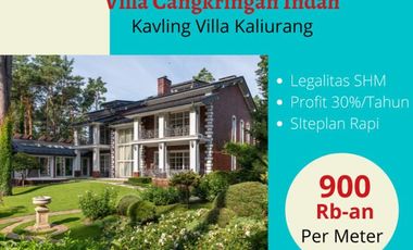 Kavling Villa Kaliurang, Luasan Mulai 200 Meter2, Legalitas Pasti