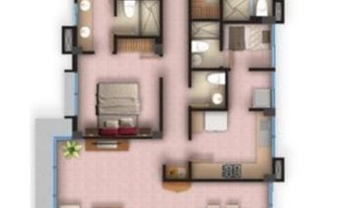 VENTA DE DEPARTAMENTO 3 HABITACIONES EN BOSQUES DE LOS CEIBOS