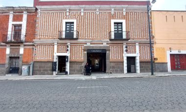 Hotel en venta en el Centro Histórico de Puebla.