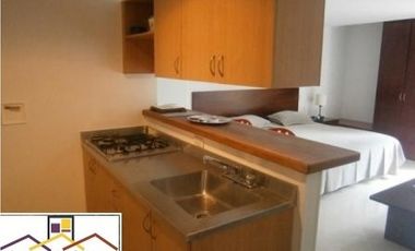 Alquiler  Aparta Estudio  Amoblado el Poblado   Medellin