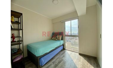 Departamento Amoblado En Alquiler En Santa Catalina, 3 Dorm, A Solo 10 Minutos Del Centro Financiero De San Isidro