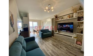 Departamento Amoblado En Alquiler En Santa Catalina, 3 Dorm, A Solo 10 Minutos Del Centro Financiero De San Isidro