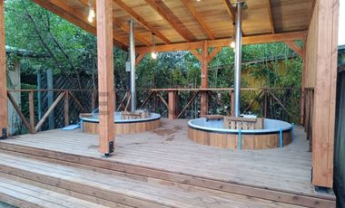 VENTA PROPIEDAD 500 M2 LICAN RAY - 3 CABAñAS A PASOS DE LA PLAYA Y CENTRO
