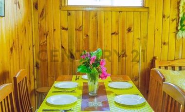 VENTA PROPIEDAD 500 M2 LICAN RAY - 3 CABAñAS A PASOS DE LA PLAYA Y CENTRO