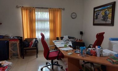 DIJUAL CEPAT RUMAH EX KANTOR LOKASI STRATEGIS DI ANGGREK LOKA BSD