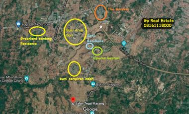 Tanah 42 ha Dijual 500 rb/m2 ng di jalan Tegal Kacang Patapan Beber Cirebon Jawa Barat