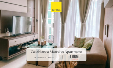 DIJUAL HARGA NJOP! Apartment Mewah Casablanca Mansion Full Furnished Include Kitchen & Electronics, selangkah dari Mall Kota Kasablanka