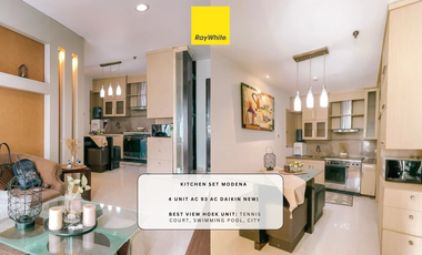 DIJUAL HARGA NJOP! Apartment Mewah Casablanca Mansion Full Furnished Include Kitchen & Electronics, selangkah dari Mall Kota Kasablanka