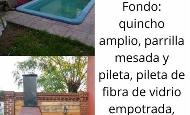 OPORTUNIDAD / SE ANALIZAN POSIBLE PERMUTA  CASA DOS PLANTAS / 3 BAÑOS / ESPACIO VERDE / PILETA /QUINCHO-SALA DE LECTURA- Y/O ESTUDIO / OPORTUNIDAD QUI