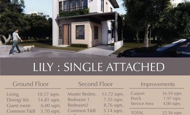 Luxurious Single Attached Lily Model ElkwoodHomes in Talisay