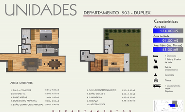 Minidepartamento venta en Ur. Tambo De Monterrico, Santiago de Surco