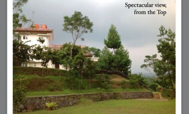 Villa di Megamendung puncak Bogor - View Panorama Gunung
