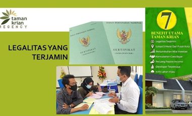 Bagus, Taman Krian Regency, One Gate System | Br238 B