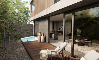 Casa en venta con terraza de Country club Tulum Quintana Roo
