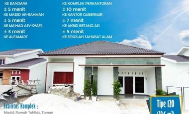 Rumah 2 lantai Palangkaraya Kalimantan dengan Type 120/336 tanpa bi cheking