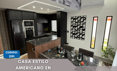 VENTA DE CASA ESTILO AMERICANO, MAR DEL TUYU
