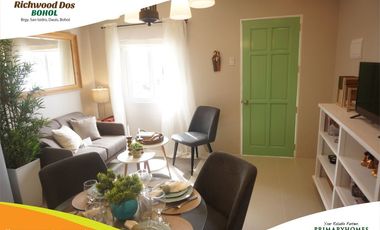 Affodable 2 Storey Rowhouse in San Isidro, Dauis -Richwood Dos |BOHOLANA REALTY