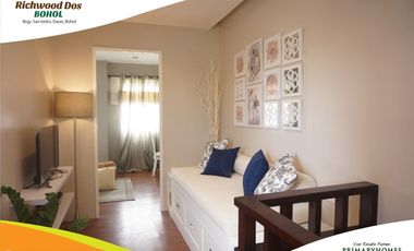 Affodable 2 Storey Rowhouse in San Isidro, Dauis -Richwood Dos |BOHOLANA REALTY
