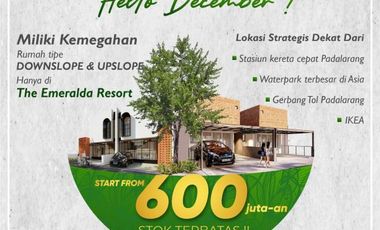 The Emeralda Resort Padalarang Rumah Mewah Harga 600Jtan Booking Unitnya Segera