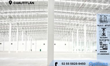 Rent the best industrial warehouse in Cuautitlán