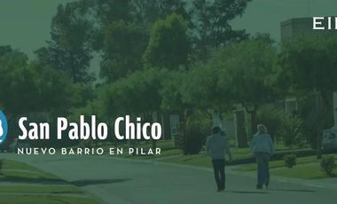 Lote interno financiado en San Pablo Chico