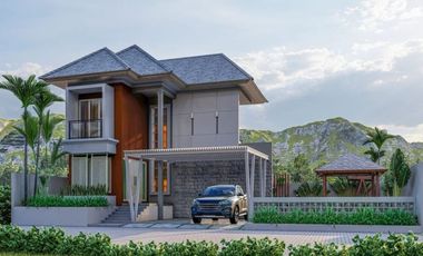 Beli rumah bonus kolam renang, pertama di Rangkasbitung
