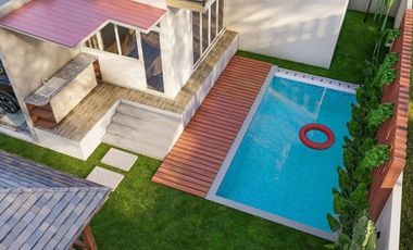 Beli rumah bonus kolam renang, pertama di Rangkasbitung