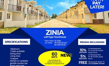 House and Lot For Sale- Avail our Lock Down Promo