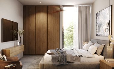 Departamento en preventa al norte de Mérida, en Temozón