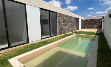 CASA DE UNA PLANTA EN VENTA EN DZITYA AL NORTE DE MÉRIDA