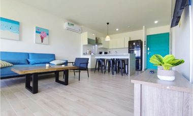 VENTA APARTAMENTO AMOBLADO EN PLAYA CARACOL CHAME (6)
