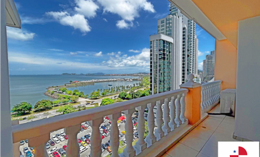 Alquiler Apartamento Avenida Balboa 1 recamara Ph vista del mar $1550
