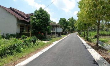 Tanah Murah Dekat Pasar Sentolo Baru, Jogja Barat