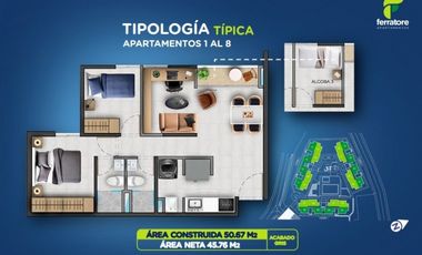VENDO APARTAMENTO EN FERRATORE LA ESTRELLA MEDELLIN