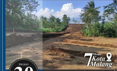 Tanah Kavling Murah Malang poros jalan dalam perumahan